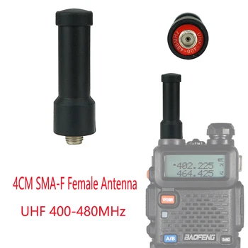 1 kom. Mini SMA-F Ženski Antena 4 cm Dvofrekvencijska Antena UHF 400-480 Mhz za BAOFENG UV-5R BF-888S Kenwood TK 360 LT 6288 3260 Radio