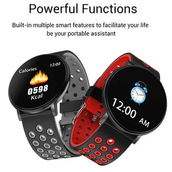 119 Plus Pametni Sat 2022 Za Za Muškarce i Za Žene Bluetooth Sportske Smartwatch Za IOS I Android Vodootporan Fitness Otkucaja Srca reloj hombre