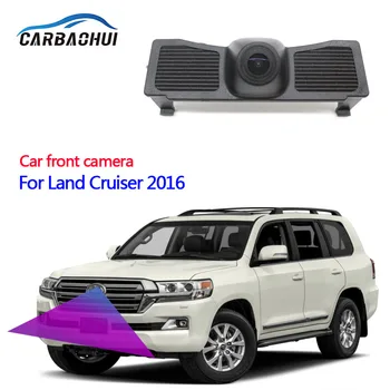 170 ° prilagodnik za širokokutna snimanja Vodootporne CCD Auto Prednja Kamera Sa Logom Za Toyota Land Cruiser 2016 2017 2018 Posebna Prednja HD Kamera visoke kvalitete