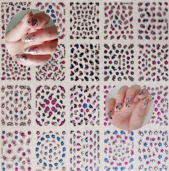 2000 naljepnice samoljepljive 30 listova naljepnice za 30 Listova/Set Slatka 3D naljepnice za nokte, Naljepnice za Manikuru, Naljepnice za Ukrašavanje noktiju