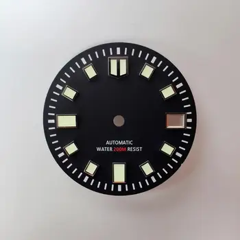 29 mm Brojčanik Brojčanik za sat Seiko NH35A Mehanizam Dijelovi Sata puzlatka kornjača pribor za sati