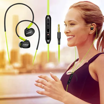 3,5 mm Profesionalne Sportske Slušalice Slušalice Za Trčanje Stereo Super Bistra Slušalice Igrač Sa Mikrofonom Za MP3 Xiaomi Redmi Umidigi