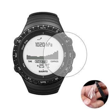 3pcs TPU Soft Prozirna Zaštitna Folija Za Suunto Core Watch GPS Sport Potpuno Crnci Pametni Sat Zaštitni poklopac ekrana (Ne staklo