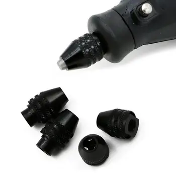 4 vrste Dremel Multi Bušilica Uložak Bez Ključa Za Rotacijski Alati 0,3-3,2 mm stezne glave za bušenje, Adapter je Pretvarač Univerzalni Mini-Uložak