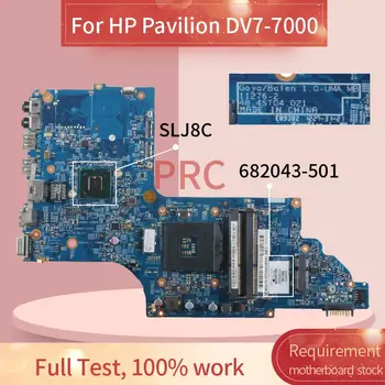 682043-501 682043-601 Za HP Pavilion DV7-7000 Matična ploča Laptopa 11276-2 SLJ8C DDR3 Matična ploča