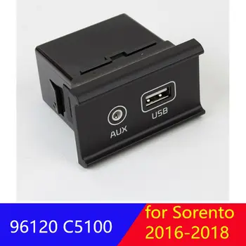 92120C5100 za KIA 2016-2018 Sportage KX5 Sorento USB 2.0 Čitač AUX Port Adapter za utičnicu u Sklop 96120-C5100