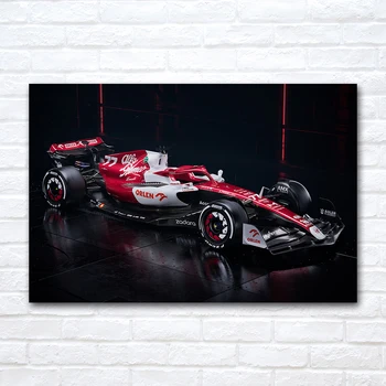 Alfa Romeo C42 Formula One Plakate s Automobilima i Dezena Modernog Wall Art Platnu za uređenje Doma Dnevni boravak DIY Okvir