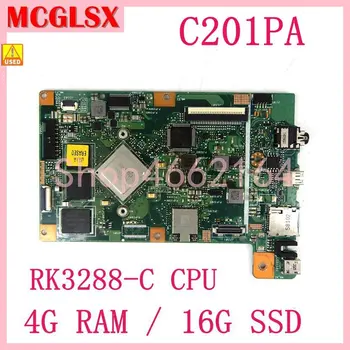 C201PA 14G-RAM 6G-SSD Matična ploča Za ASUS Chromebook C201 C201P C201PA Matična ploča laptopa 100% Testirani, dobro radi, koristi