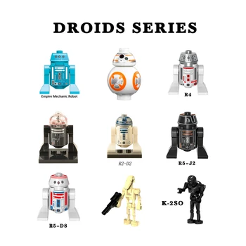 Disney R2-D2-BB-8 C-3PO R4-P17 K 2SO IG88 Borbeni Zujanje Droida Gradivni Blokovi K-3PO Grievous Keramička Figurica Dječje Igračke
