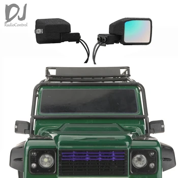 DJ retrovizor s Montiranim Signalnih Svjetala Trun za 1/10 Defender D110 New Bronco AKSIJALNI SCX10 III Wrangler RC Automobili Dio