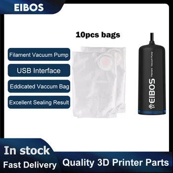 EIBOS 3D Pisač Niti Torbe Za Pohranu Za ABS/PLA Niti Sušilica za Pohranu Vodootporan Vakuum Brtvila Torbe USB Pumpa