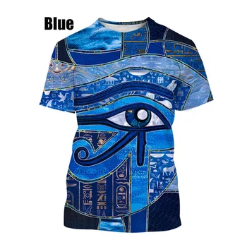 Klasicni Egipat, 3D t-Shirt S po cijeloj površini Drevnog Egipta, Muška/ženska Vintage Ulični t-shirt, Omladinska t-Shirt, Ljetna Odjeća