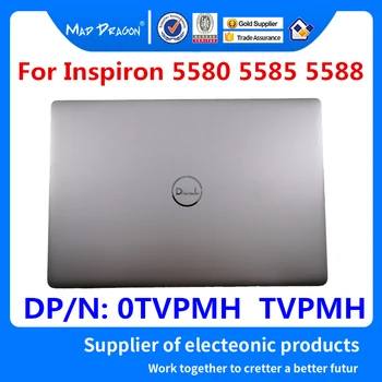 laptop Novi originalni LCD Zaslon Gornji Poklopac za LCD zaslon Stražnji Poklopac Srebrne boje u obliku školjke Za Dell Inspiron 15 5580 5585 5588 0TVPMH TVPMH 460.0F801.0001