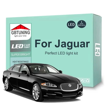 LED Set unutarnje lampice za Jaguar XF XFR XJ XJ6 XJ8 XJ12 XJR XJL XK XK8 XKR X150 X250 X350 X351 S-Type X-Type X204 X206