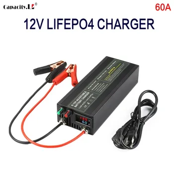 lifepo4 punjač 60A Napajanje litij baterija punjač baterija 100-240 v 12,6 14,6 U brzi punjač