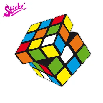 LJEPLJIVE Smiješno Rubik ' s cube Grafiti Auto Naljepnice Naljepnica Poklopac Ogrebotine Krema Za sunčanje Naljepnica Pribor Nakit Vinil Naljepnica