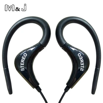 M & J Bas 3,5 mm Beg Sportske Ožičen Slušalice Slušalice Slušalice sa Mikrofonom Za iPhone, Samsung MP3 MP4 PC Visoke Kvalitete