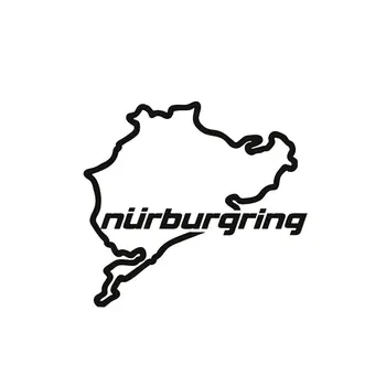 Moderan Realno Utrkujući Cesta Nurburgring je Auto Oznaka Personalizirane Kreativno Naljepnica Moto Oprema Auto Ukras PVC