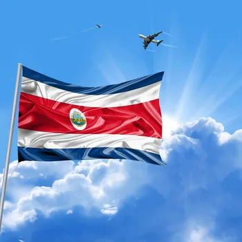Nacionalna zastava 3x5 metara 90X150 cm, Danskoj, Islandu, Costa Rica, Švedska, Tunis, Egipat, Senegal, Irana Banner nacionalne zastave