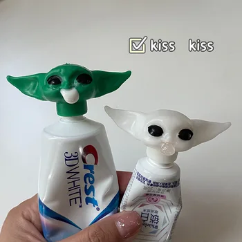 Novi Dijete Joda Figurica Igračke Prilagođene iscijediti pasta za zube Catoon Smiješno Joda Kawai Star Wars Model Potrepštine Za Kupaonicu Dječji Dar