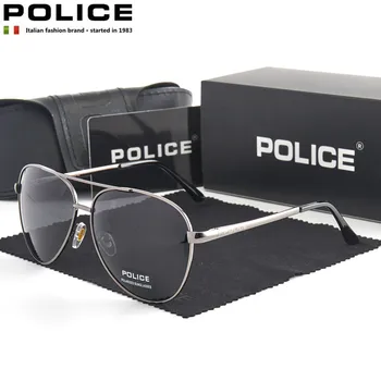 Novi Predložak POLICIJE 5932 Modni Polarizirane Sunčane Naočale Gospodo Pilot Naočale Za Vožnju UV400 Muški Luksuzni Brand Des Lunettes De Soleil