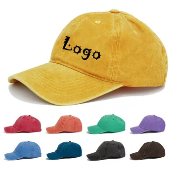 Običaj logo kamiondžija šešir Unisex svakodnevni pamučnim kapu Sportski šešir Muškarci Žene Soft prozračna hip-hop kape