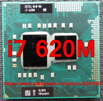 Originalni lntel Core i7 620M 2.66ghz i7-620M Dual-core Procesor PGA988 SLBPD Mobilni procesor Procesor za laptop besplatna dostava