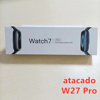 Originalni Pametni sat iwo W27 Pro S Dva gumba 44 mm Serije 7 Bežični Punjač Bluetooth Poziv NFC Smartwatch Lozinku VS W37 Pro