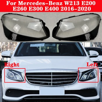 Poklopac prednjeg svjetla Za vozila Mercedes-Benz E-Class W213 E200 E260 E300 betouch e400 2016-2020 Abažur svjetla Poklopac žarulje stakleni Omotač