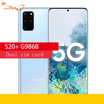 Samsung Galaxy S20 + 5G G986B 128G Dual kartica Разблокированный Originalni Mobilni telefon Globalna verzija Восьмиядерный Exynos 990 6,7 