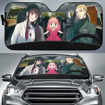 Spy X Family Anime Auto Sunčane Viziri Anime Vožnje Automobila Auto Sunčane Viziri temperatura otporan, Otporan Na uv Zračenje