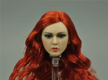 TBLeague 1/6 PLLB2020-S42 Blijede Boje za Uljepšavanje Crvena Duga Kosa je Sjajna Skulptura Glave Za Zbirke Figure 12 cm