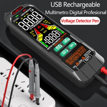 USB Punjenje Multimetro Digitalni Profesionalni Automatski Raspon Ac/Dc Napon Detektor Ručka T-RMS Kapacitet Temperatura Multimetar Tester