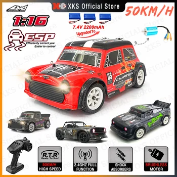 XKS SG1606 SG1605 SG1603 SG1604 1/16 RC Automobil 2,4 G daljinski Upravljač 50 km/h ESP Brushless Motor Jednostavan Drift Utrke Automobila Igračke za Dječake