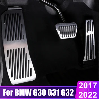Za BMW serije 5 5 6 Serija G30 G31 G32 G38 2017 2018 2019 2020 2021 2022 Aluminijski Auto Gorivo Kočnica Papučice za Pribor