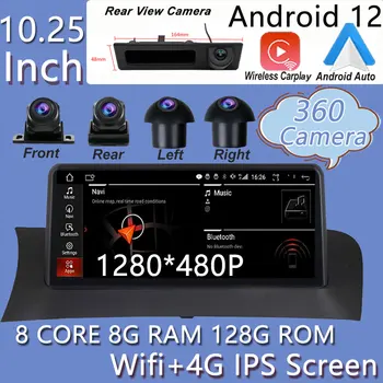 Za BMW X3 F25 X4 F26 CIC NBT Sustav Android 12 Auto Stereo Media Player, GPS Navigacija Bežični Carplay Bez DVD-a 4G LTE i WIFI