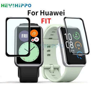 Zaštitna Folija za ekran 3D PMMA s Zakrivljene Oštrice HD punu pokrivenost za Pametne Sati Huawei Watch Fit Band 6