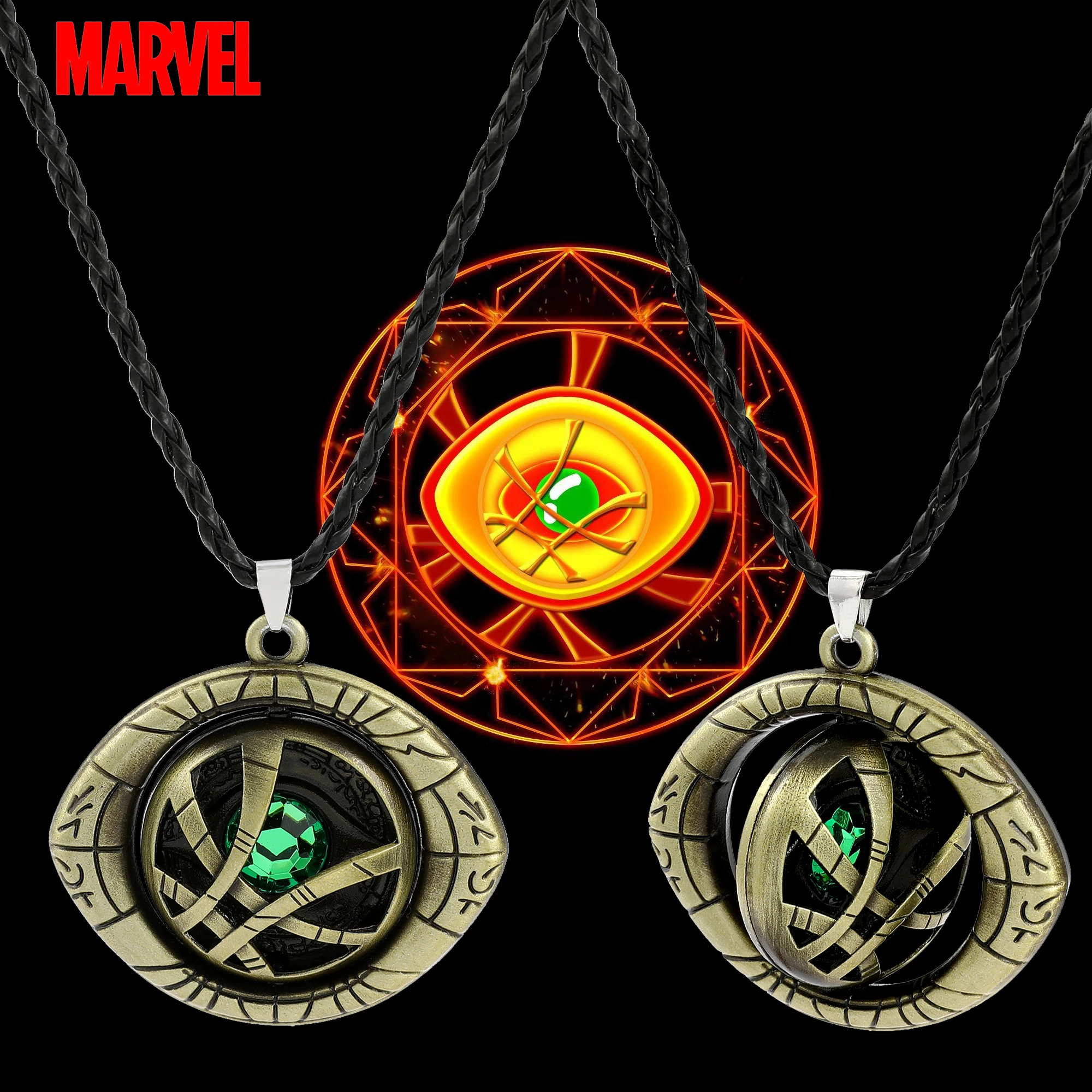 Legende Marvel Dr. Strange Beskonačno Vrijeme Kamenje Ogrlica Osvetnici Očiju Агамотто Obrtno Ogrlica za Fanove Marvel Pokloni Slika 0