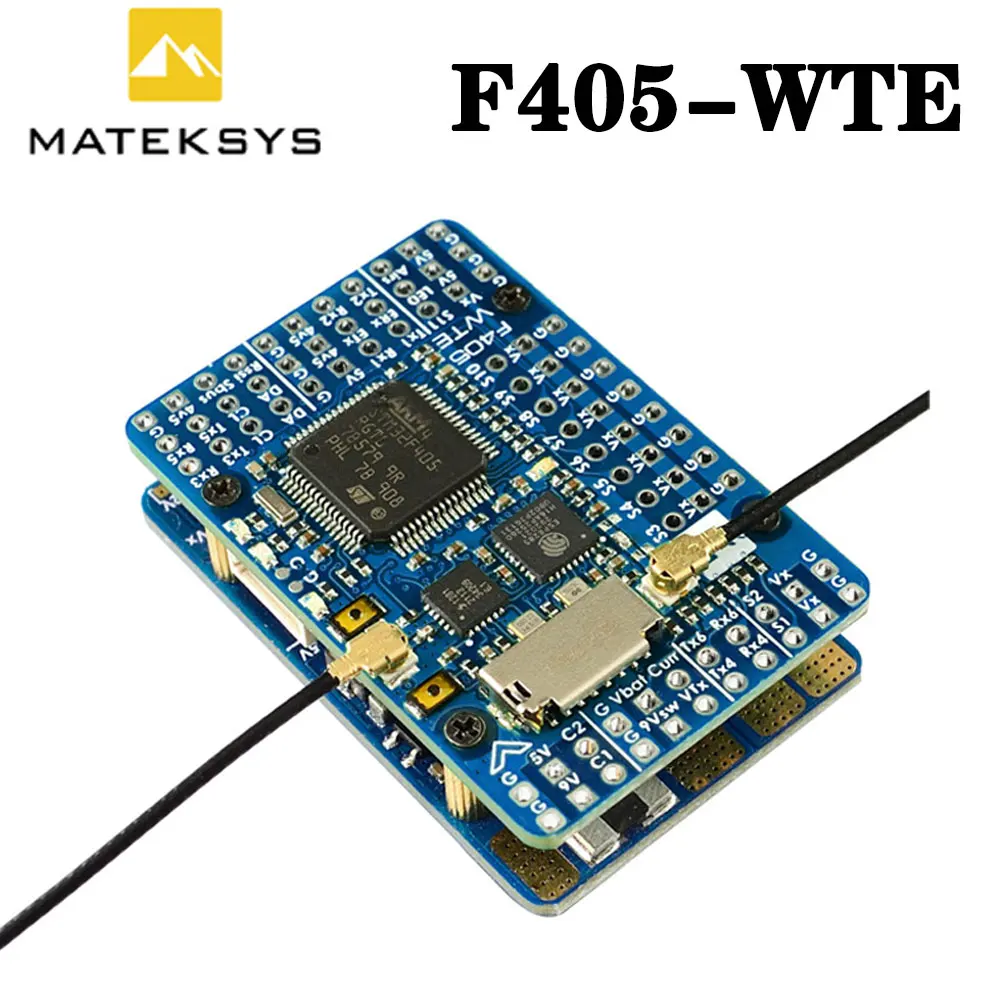 Matek MATEKYS F405-WTE F405 STM32F405RET6 Kontrolor leta Ugrađeni OSD SD Utor DPS310 za радиоуправляемого Neradnik F405-Ažurirana verzija CTR Slika 0