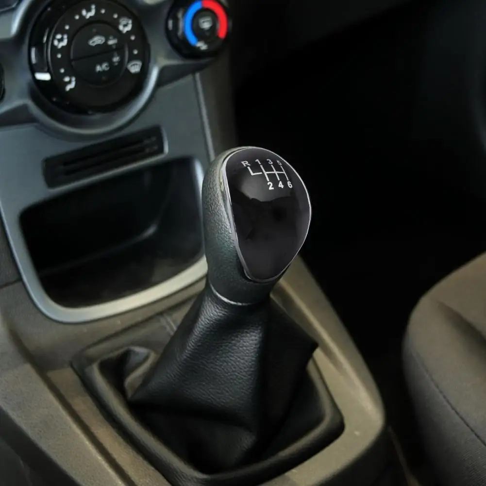 Poklopac Ručice Mjenjača 6 Brzina Standardni Crni Auto Ikonu Olovke Mjenjača za Ford Mondeo Galaxy Fiesta Focus Transit Slika 0
