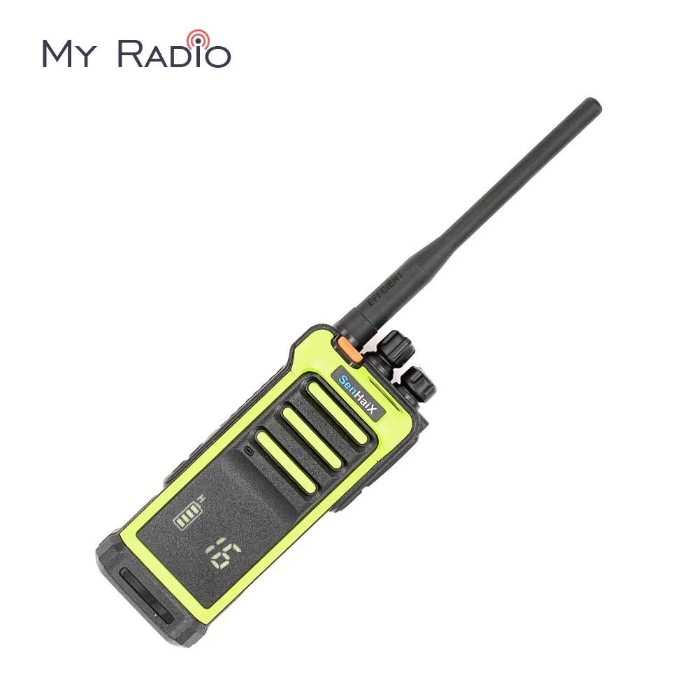 SenHaix GT-10 Prijenosni prijenosni radio Led Ekran Dva puta FM radio VHF 136 ~ 174 Mhz Vodootporan Radio Primopredajnik vanjska veza interfon uređaj Slika 0