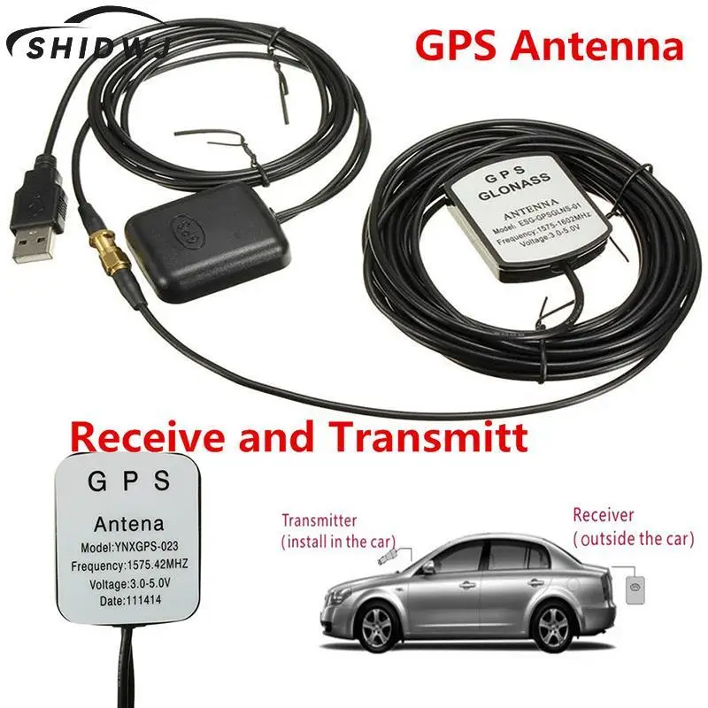 1 isporučenog USB GPS Prijemnik Za auto Prijenosno RAČUNALO Navigacija GPS Antena za Primanje I slanje USB 1575,42 Mhz Gps Antena Auto-Antenski Kabel Slika 1