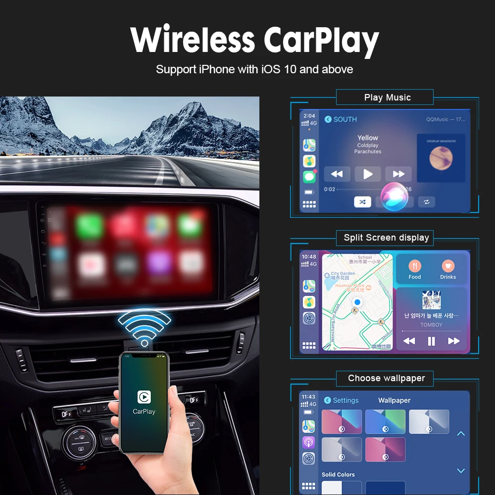 Carlinkit Draadloze Carplay Adapter Draadloze Android Auto Ključ Voor Wijzigen Android Zaslon Auto Ariplay Smart Link Ios 15 Slika 1