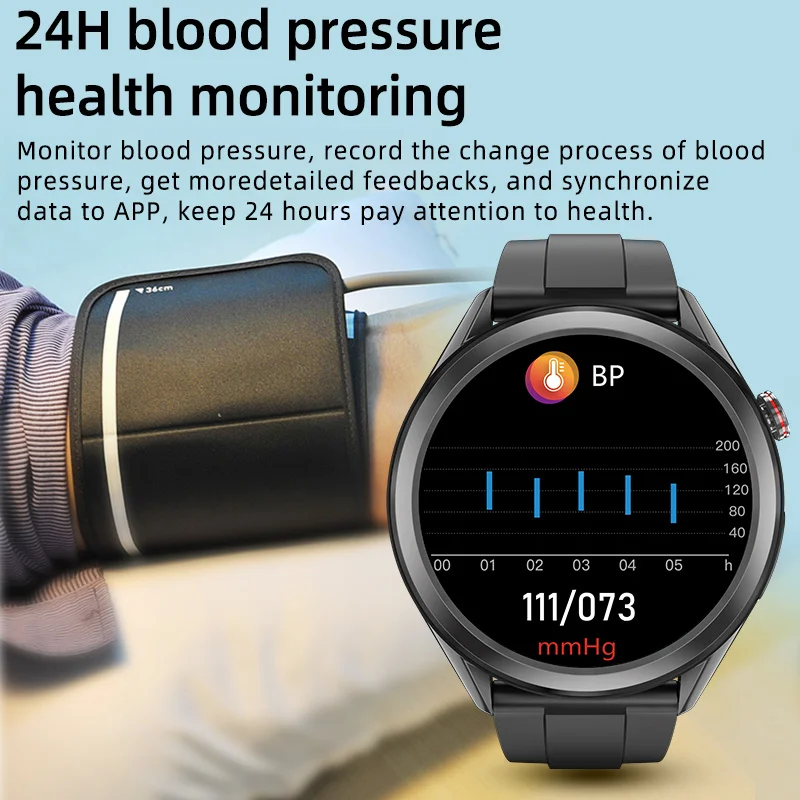 UGUMO EKG Pametnih Satova Za Muškarce i Za Žene je Temperatura Tijela Fitness Tracker Smartwatch IP68 Vodootporan uređaji za mjerenje krvnog tlaka sat smartwatch grupa Slika 1