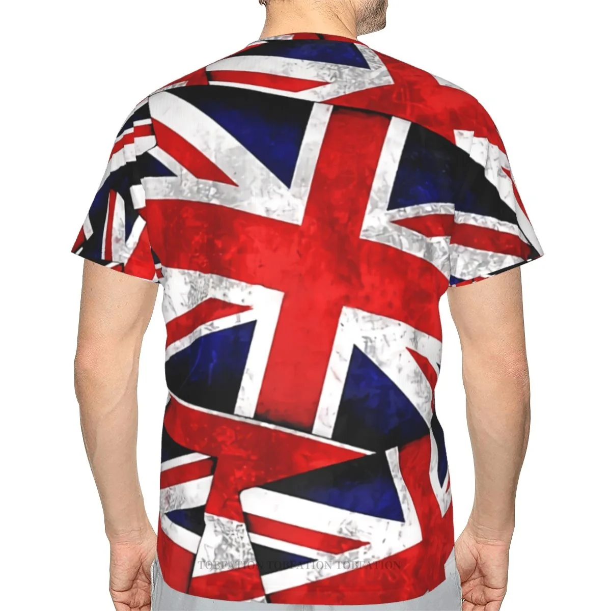 Union Jack Britanska Engleska Zastava velike Britanije Poliester 3D Print Muška t-Shirt Sport Na Otvorenom Быстросохнущая Odjeća Free t-Shirt Ulične Majice Slika 1