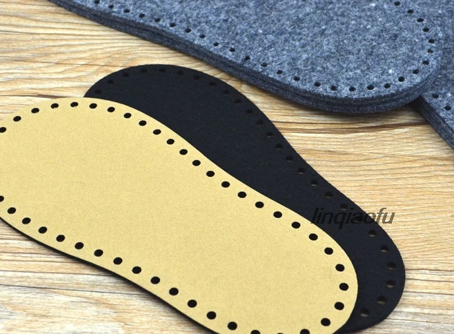 Visokokvalitetna filc potplat pleten, ne-tkani materijal za kućnu cipela Slika 1