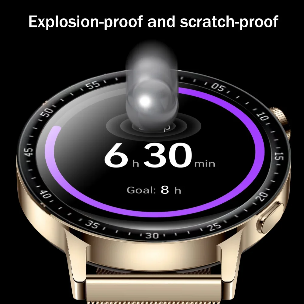 Za Huawei Watch GT 3 46 mm Zaštitna Folija za Ekran HD Kaljeno Prozirno Staklo Smartwatch Zaštitni Film na GT3 Pribor za Pametne sati Slika 1