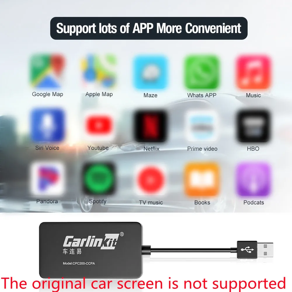 Carlinkit Draadloze Carplay Adapter Draadloze Android Auto Ključ Voor Wijzigen Android Zaslon Auto Ariplay Smart Link Ios 15 Slika 2