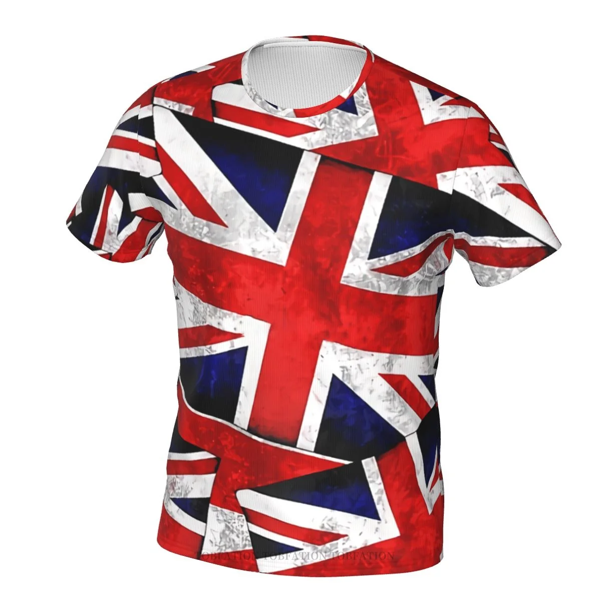 Union Jack Britanska Engleska Zastava velike Britanije Poliester 3D Print Muška t-Shirt Sport Na Otvorenom Быстросохнущая Odjeća Free t-Shirt Ulične Majice Slika 2