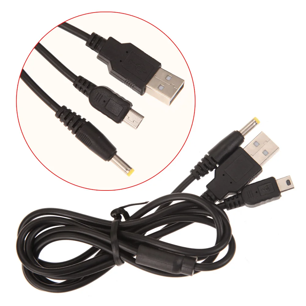 1,2 m 2 u 1 USB Prijenos Podataka Sinkronizirajte Podatke Kabel Za Punjenje Kabel Kabel za Sony PSP Slika 3